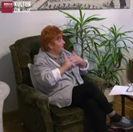 Petra Pschill im Kultur-Talk