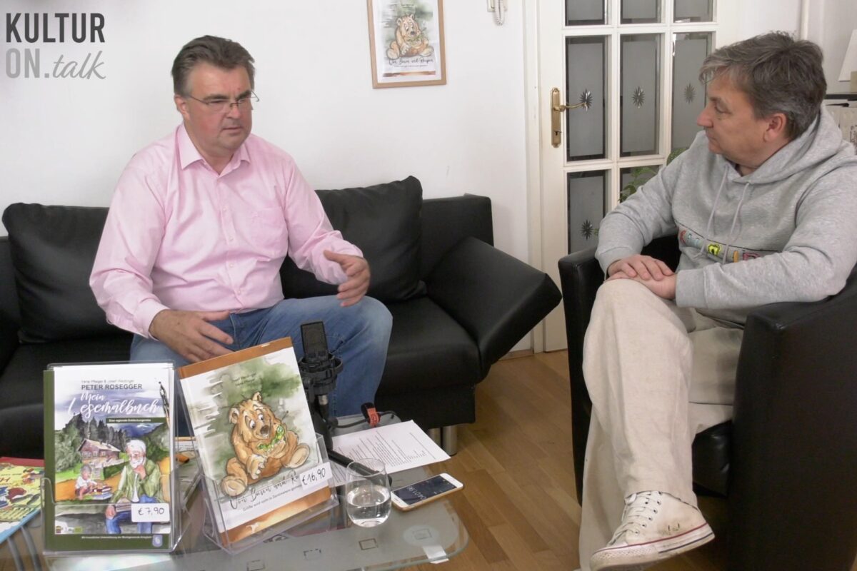 Josef Weidinger im Kultur-Talk