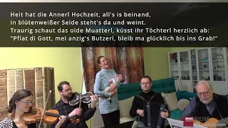 Glasscherben-Schrammeln mit “Familienglück”