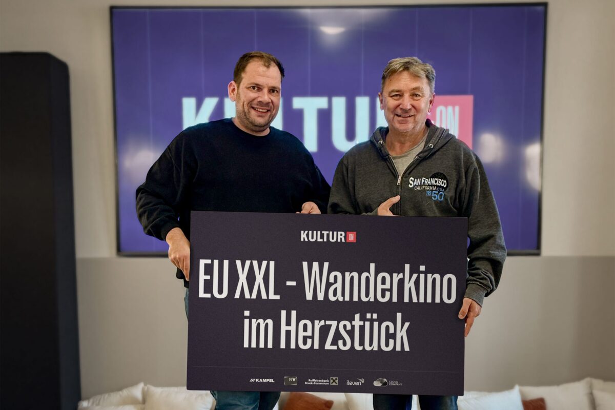 Wanderkino EU XXL macht Station im Herzstück