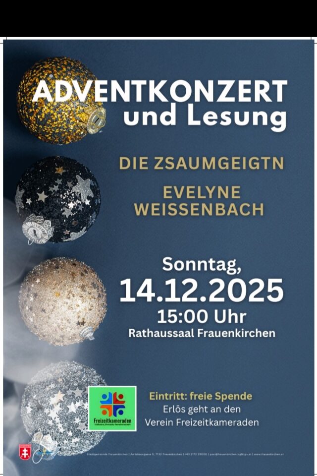 ADVENTKONZERT und LESUNG