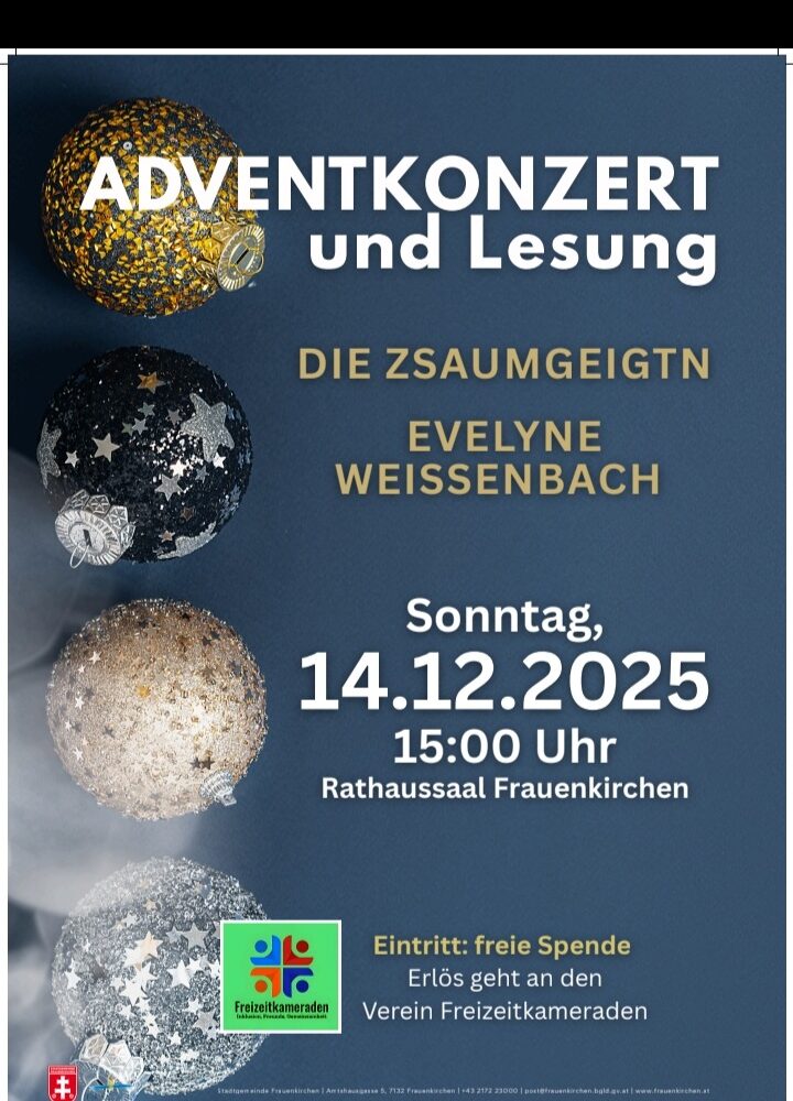 ADVENTKONZERT und LESUNG