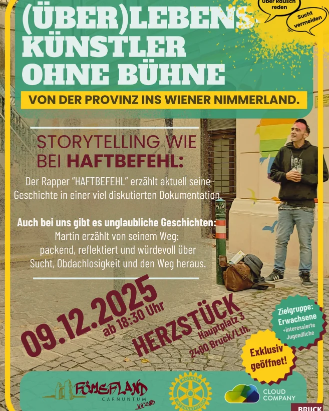 (Über)Lebenskünstler ohne Bühne