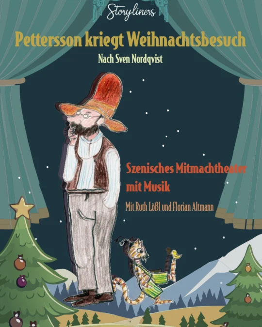 Mitmachtheater für Kinder: “Pettersson kriegt Weihnachtsbesuch”