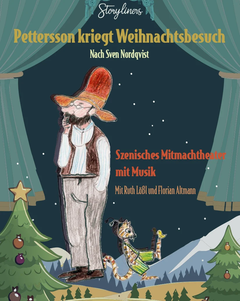 Mitmachtheater für Kinder: “Pettersson kriegt Weihnachtsbesuch”