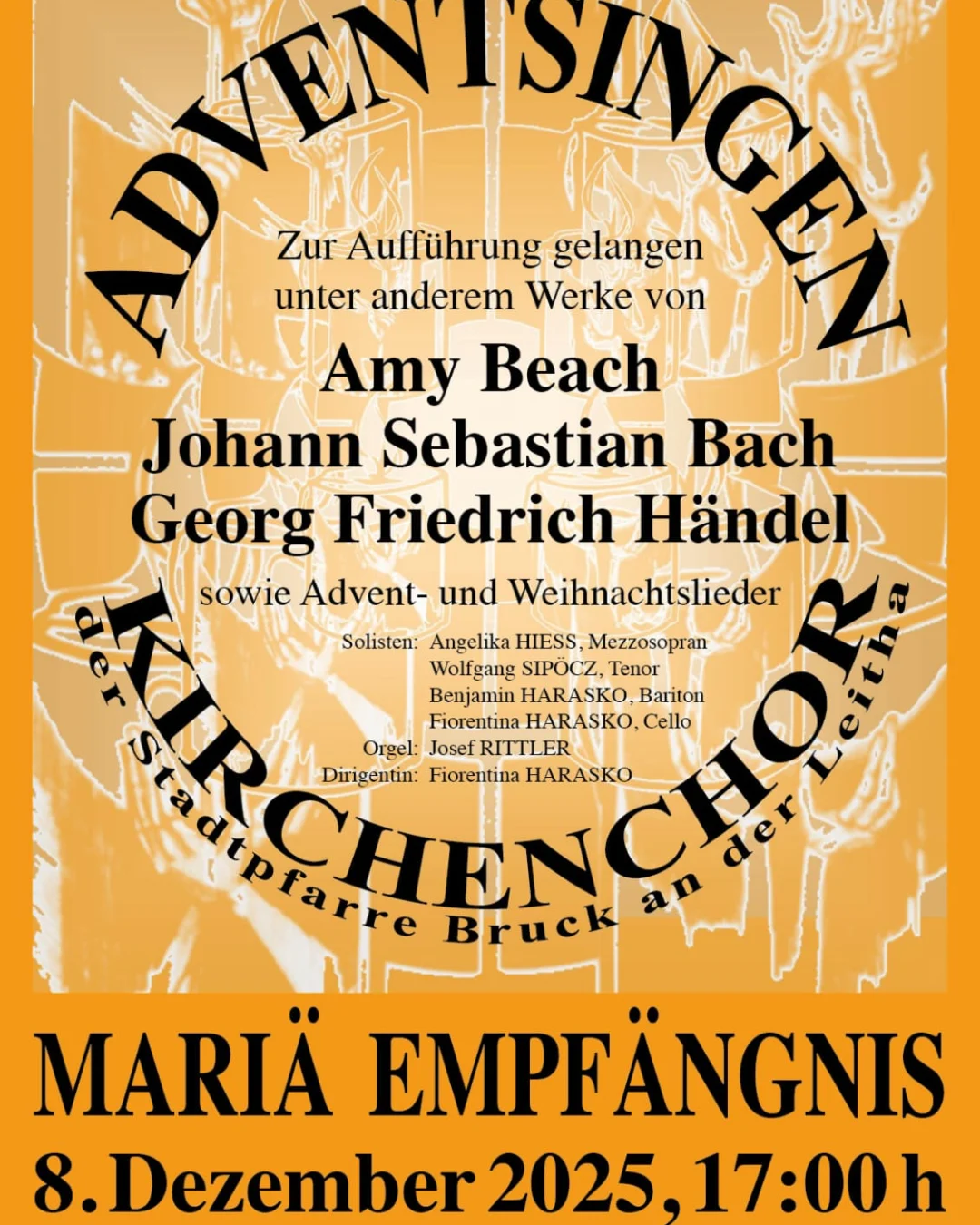 Adventsingen Kirchenchor Bruck