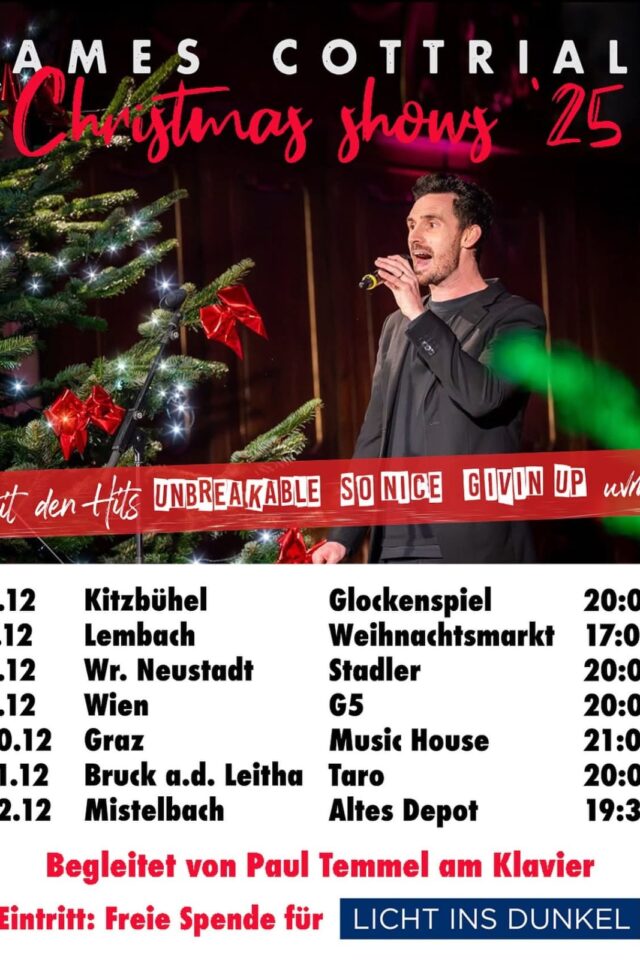 James Cottriall Christmas Show