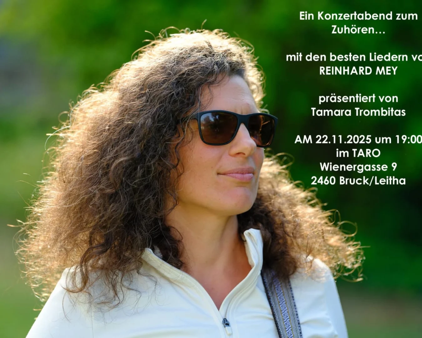 Tamara Trombitas singt Reinhard Mey